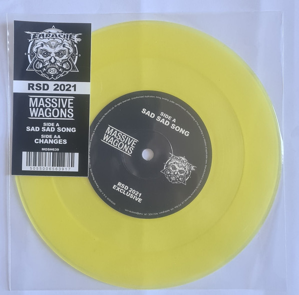 Massive Wagons - Sad Sad Song / Changes | Earache Records (MOSH639)