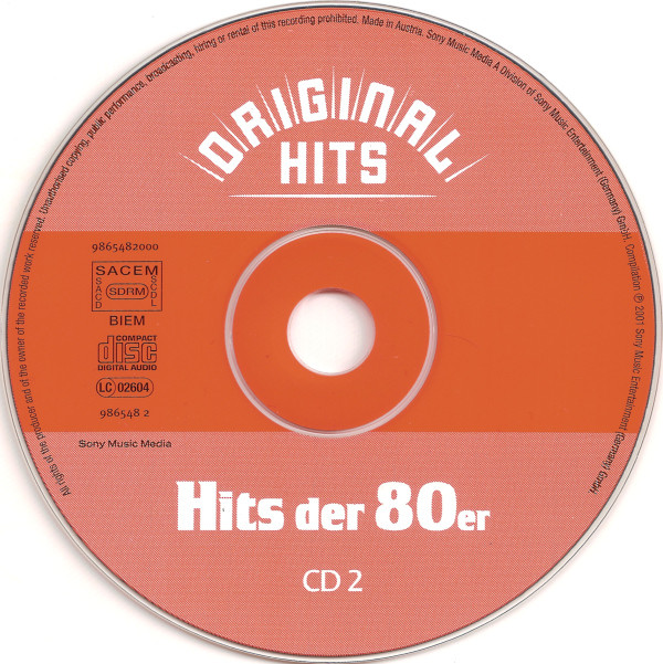 last ned album Various - Original Hits Hits Der 80er