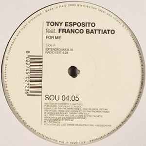 Tony Esposito - For Me album cover