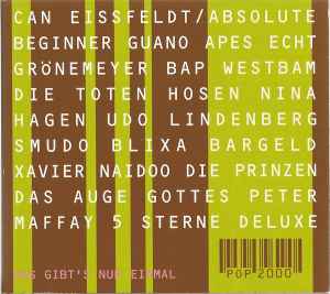 Various - Pop 2000 / Das Gibt's Nur Einmal album cover
