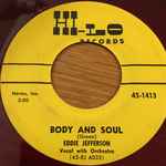Cover of I Got The Blues / Body And Soul, 1952, Vinyl