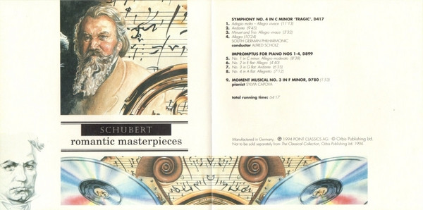 last ned album Schubert Various - Romantic Masterpieces