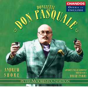 Andrew Shore - Donizetti - Don Pasquale album cover