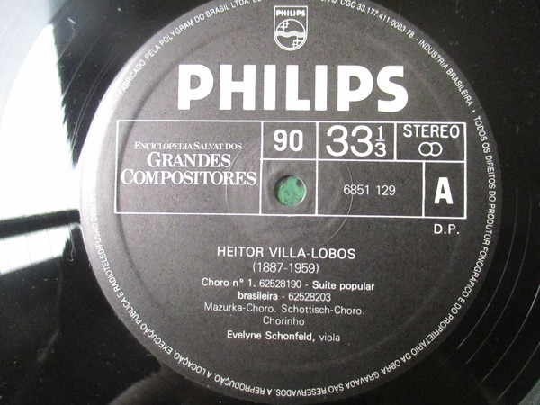 Album herunterladen VillaLobos Evelyne Schönfeld - Suite Populaire Brasileira Cinco Prelúdios Chôro N 1