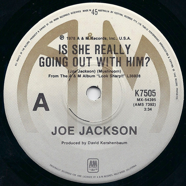 Joe Jackson - Is She Really Going Out With Him? | Releases | Discogs