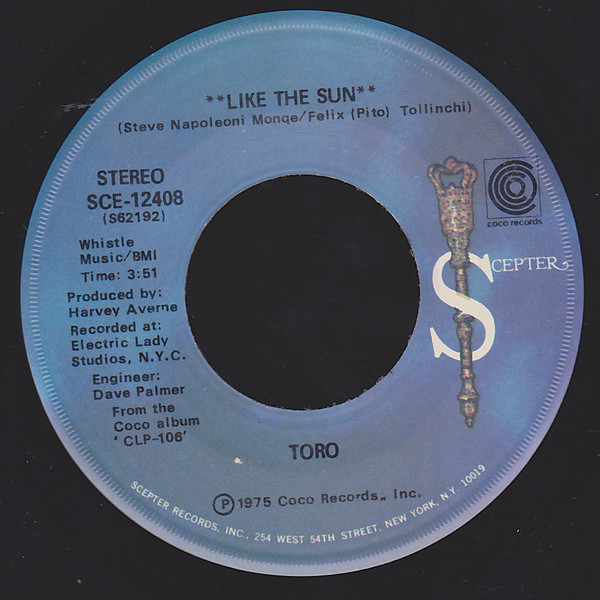 lataa albumi Toro - Like The Sun