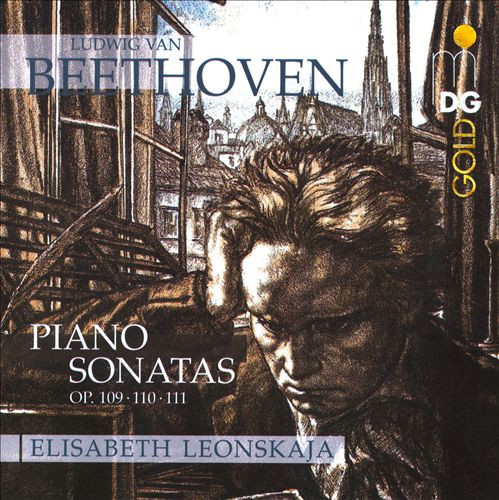 descargar álbum Ludwig van Beethoven Elisabeth Leonskaja - Piano Sonatas Op 109 110 111