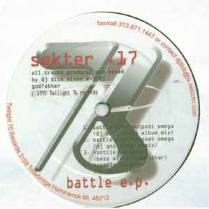 Sekter .17 - Battle E.P. album cover