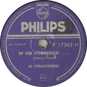 De Straatzangers - Op Een Zeemansgraf.... album cover