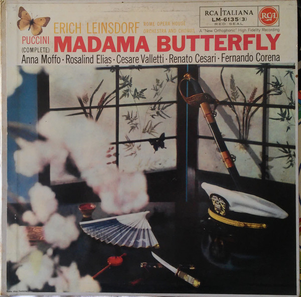 baixar álbum Roma Opera House Orchestra And Chorus, Puccini Erich Leinsdorf, Moffo, Elias, Valletti, Cesari, Leinsdorf - Complete Madama Butterfly