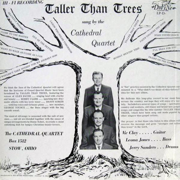last ned album Cathedral Quartet - Taller Than Trees