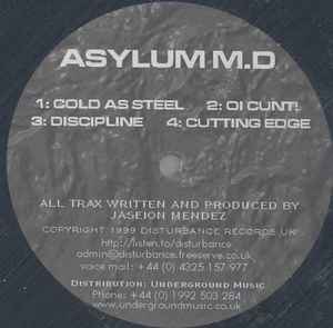 Asylum M.D. - Untitled album cover