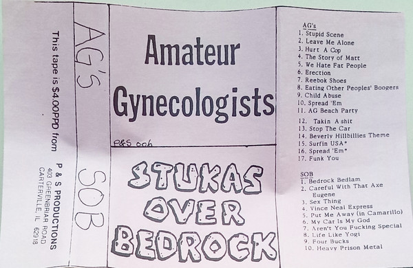 last ned album Amateur Gynecologists, Stukas Over Bedrock - Amateur GynecologistsStukas Over Bedrock