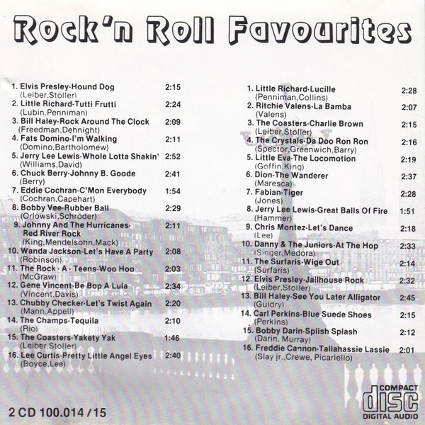 Album herunterladen Various - RockN Roll Favourites