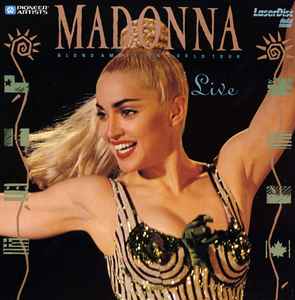 Pochette de l'album Madonna - Blond Ambition World Tour Live
