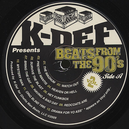K-Def – Beats From The 90’s Vol. 2