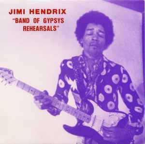 Jimi Hendrix - Band Of Gypsys Rehearsals album cover