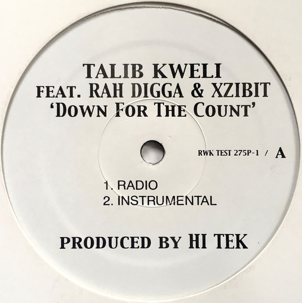 Talib Kweli & Hi-Tek – Down For The Count (2001, Vinyl) - Discogs
