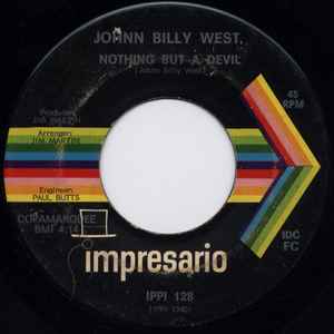 Johnn Billy West - Nothing But A Devil album cover