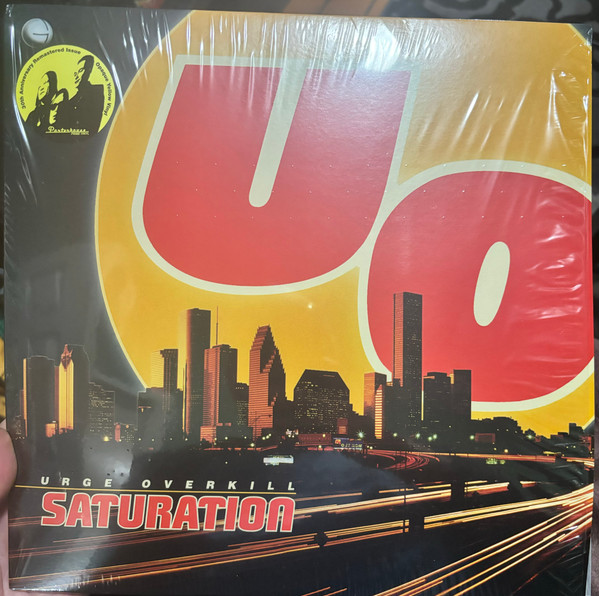 Urge Overkill – Saturation (2023, 30th Anniversary Issue, Yellow