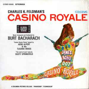 Burt Bacharach - Casino Royale (An Original Soundtrack Recording) album cover