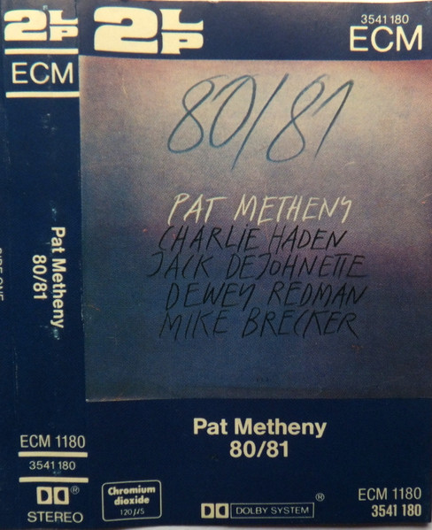 Pat Metheny, Charlie Haden, Jack DeJohnette, Dewey Redman, Mike