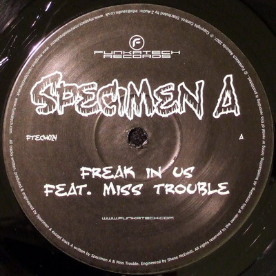 baixar álbum Specimen A - Freak In Us Rock This House