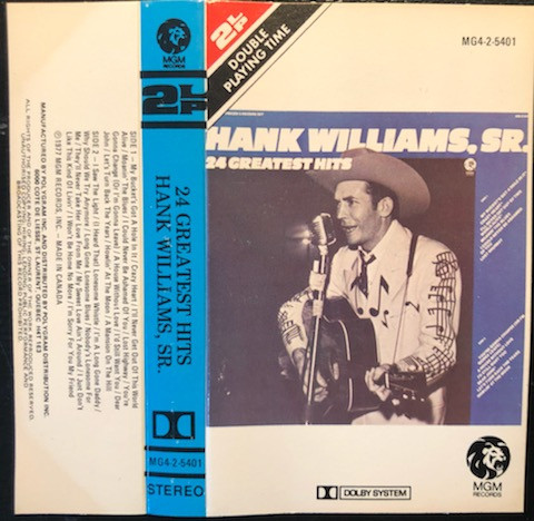 Hank Williams, Sr. - 24 Greatest Hits Vol. 2 | Releases | Discogs