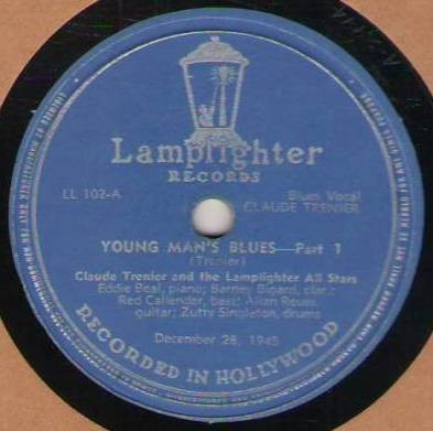 lataa albumi Claude Trenier And The Lamplighter All Stars - Young Mans Blues