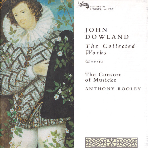 PROOFED LPTHE ENGLISH LUTE MUSIC by JOHN DOWLAND & William BYRD PAUL  O'DETTE