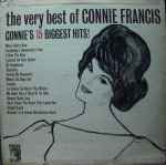 Cover of The Very Best Of Connie Francis (Connie's 15 Biggest Hits), 1963, Vinyl