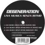 Cover of Una Musica Senza Ritmo, 1996, Vinyl