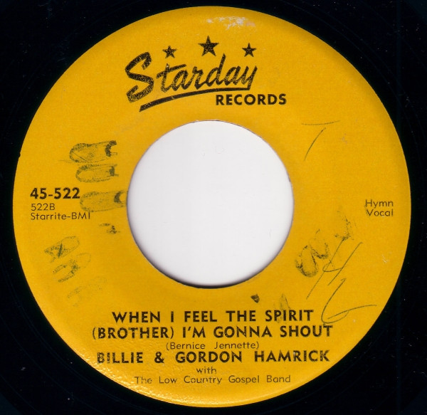 descargar álbum Billie & Gordon Hamrick With The Low Country Gospel Band - Our Prayer When I Feel The Spirit Brother Im Gonna Shout