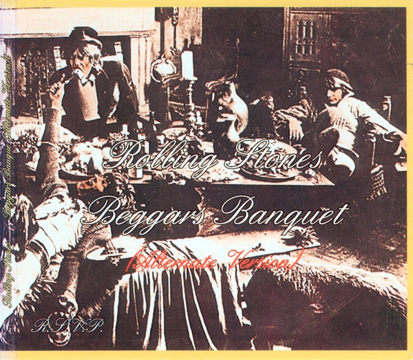 The Rolling Stones Beggar's Banquet Promo 1968 Vintage Concert Poster 
