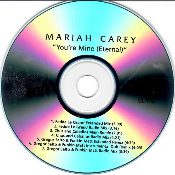 télécharger l'album Mariah Carey - Youre Mine Eternal The Dance Remixes