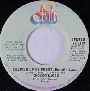 Smoked Sugar - Keeping Up My Front (Bumpity Bump) album cover