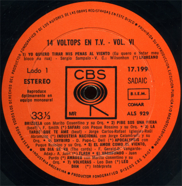 télécharger l'album Various - 14 Voltops En TV Vol VI