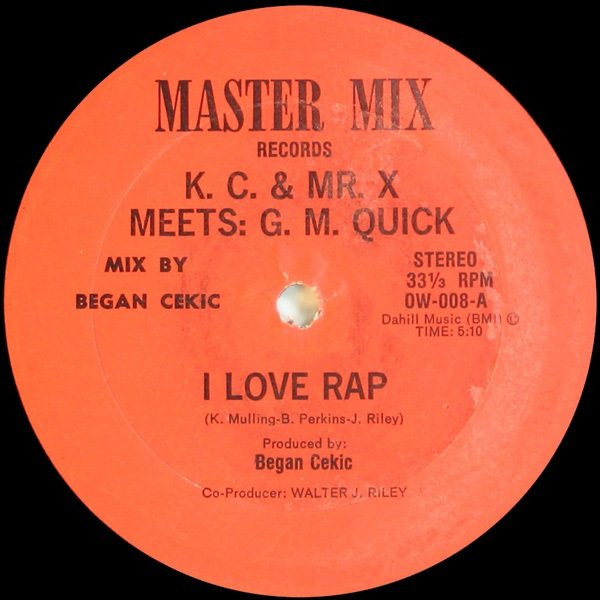 descargar álbum KC & Mr X Meets GM Quick - I Love Rap