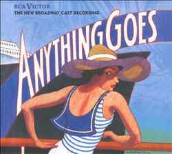 Cole Porter - Anything Goes (The New Broadway Cast Recording) album cover