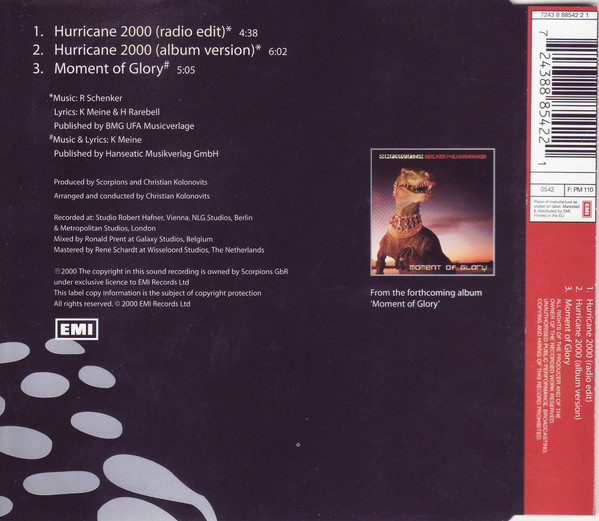 last ned album Scorpions & Berliner Philharmoniker - Hurricane 2000