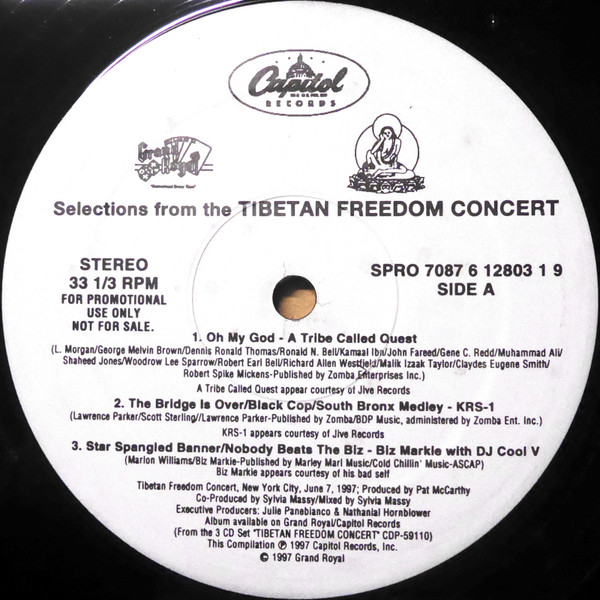 Selections From The Tibetan Freedom Concert (1997, CD) - Discogs