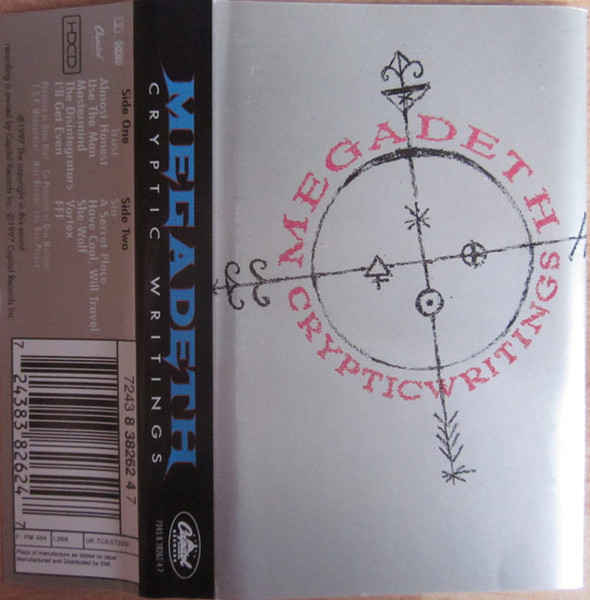 Megadeth Album Grades - Day 9: Cryptic Writings : r/Megadeth
