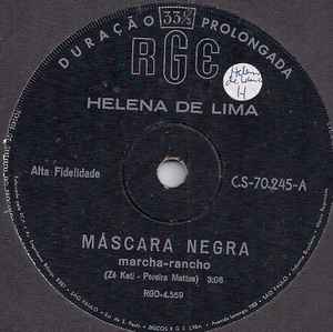 Helena De Lima - Máscara Negra / Mais um Triste Carnaval album cover