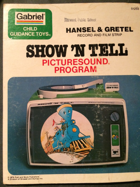 Unknown Artist – Show'N Tell Picturesound Program: Hansel & Gretel