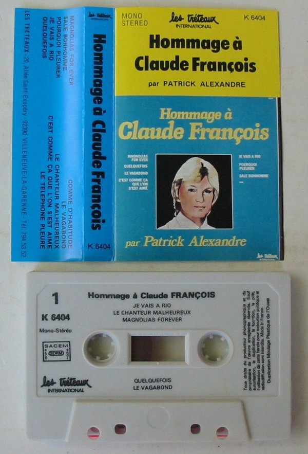 ladda ner album Patrick Alexandre - Hommage A Claude François