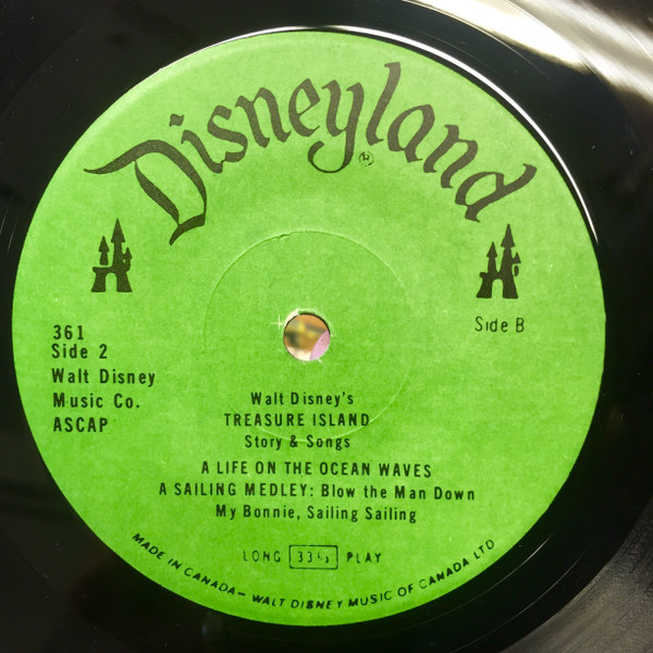 ladda ner album Various - Walt Disneys Presents The Story Of Treasure Island