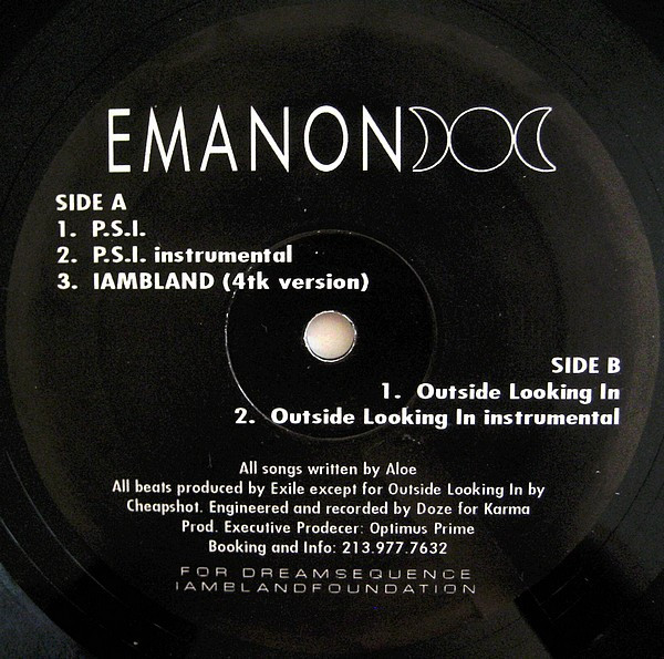 Emanon – P.S.I. / Iambland / Outside Looking In (1997, Vinyl