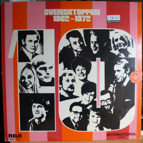 télécharger l'album Various - Svensktoppen 1962 1972