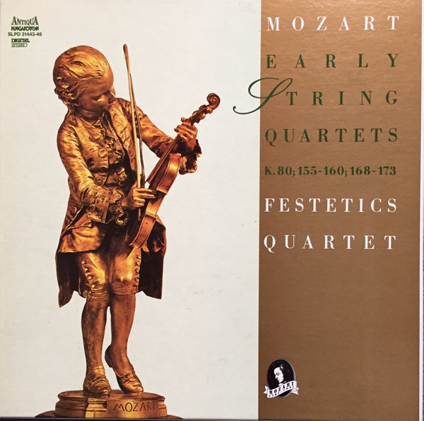 Mozart, Festetics Quartet – Early String Quartets K.80, 155 -160