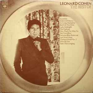 Leonard Cohen - The Best Of album cover